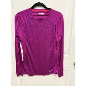 Marmot Top Womens XL Purple Activewar Long Sleeve Lightweight Outdoor Hiking